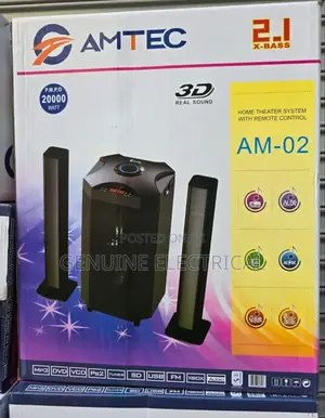 Amtec Am-02 2.1 45w High Sound Subwoofer Am-02