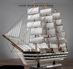 Wooden Mediterranean Sailboat Model in Kenya