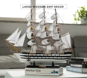 Wooden Mediterranean Sailboat Model in Kenya