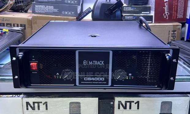 M-Track 4000w Power Amplifier Heavy Duty - thumbnail 2
