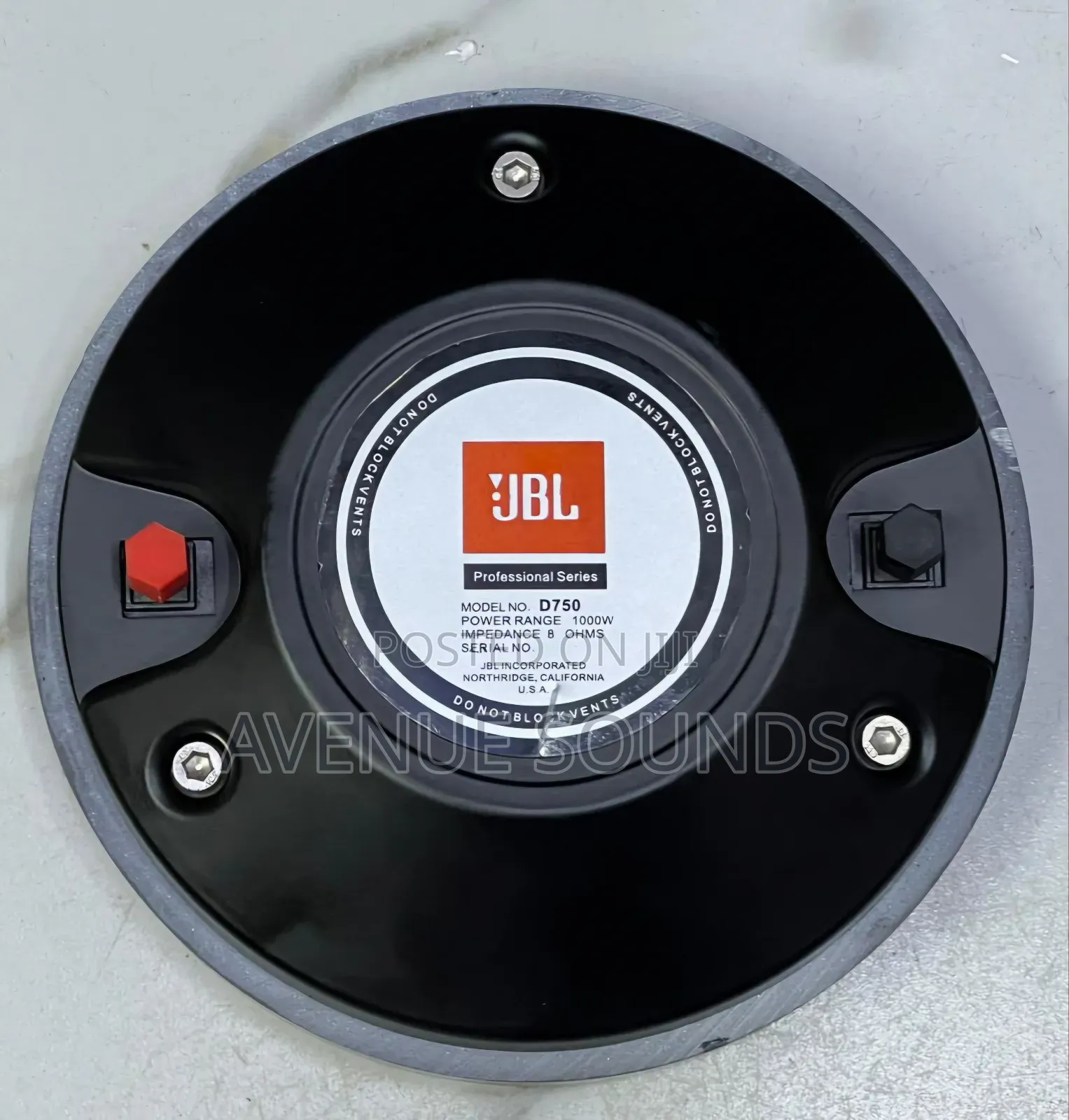 JBL D750 Bullet Tweeter Drive