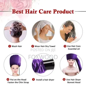 Bonnet Hood Hairdryer Attachment Hair Dryer With Chin Strap