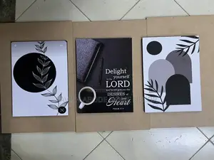 Set of 3 Christian Themed Wall Hanging Wall Art