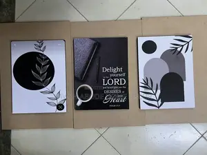 Set of 3 Christian Themed Wall Hanging Wall Art