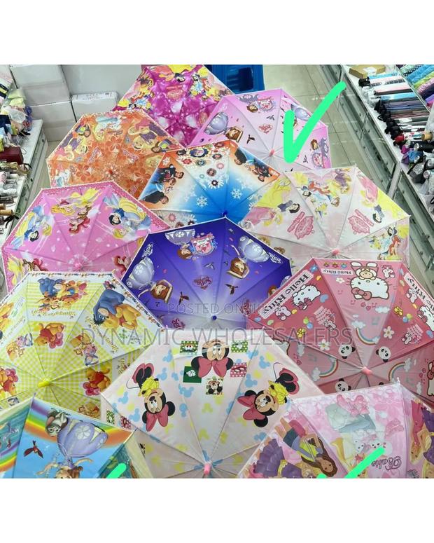 *Kids Cartoon Themed Umbrellas