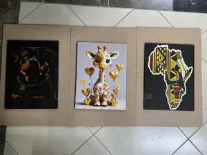 Beautiful Wall Hanging Set of 3 A3 Size