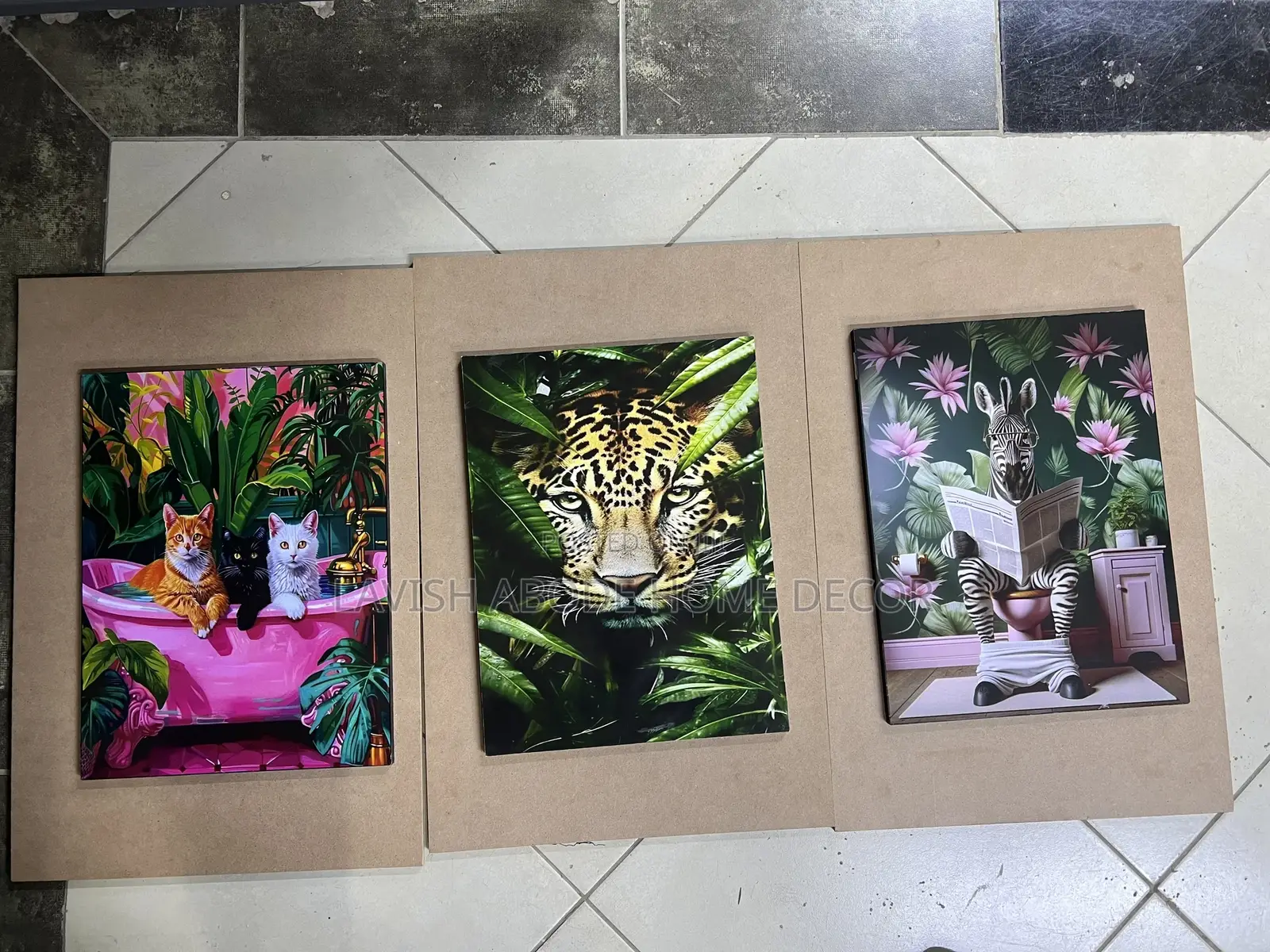 Nature Themed Wall Hanging 3 Pieces