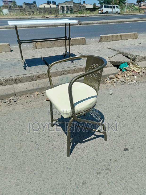Restaurant Powder Coated Laser Chairs  - thumbnail 3