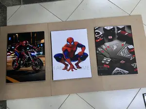 Spiderman Gaming Wall Hanging 3 Wall Arts