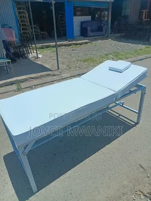 White Foldable Massage Bed