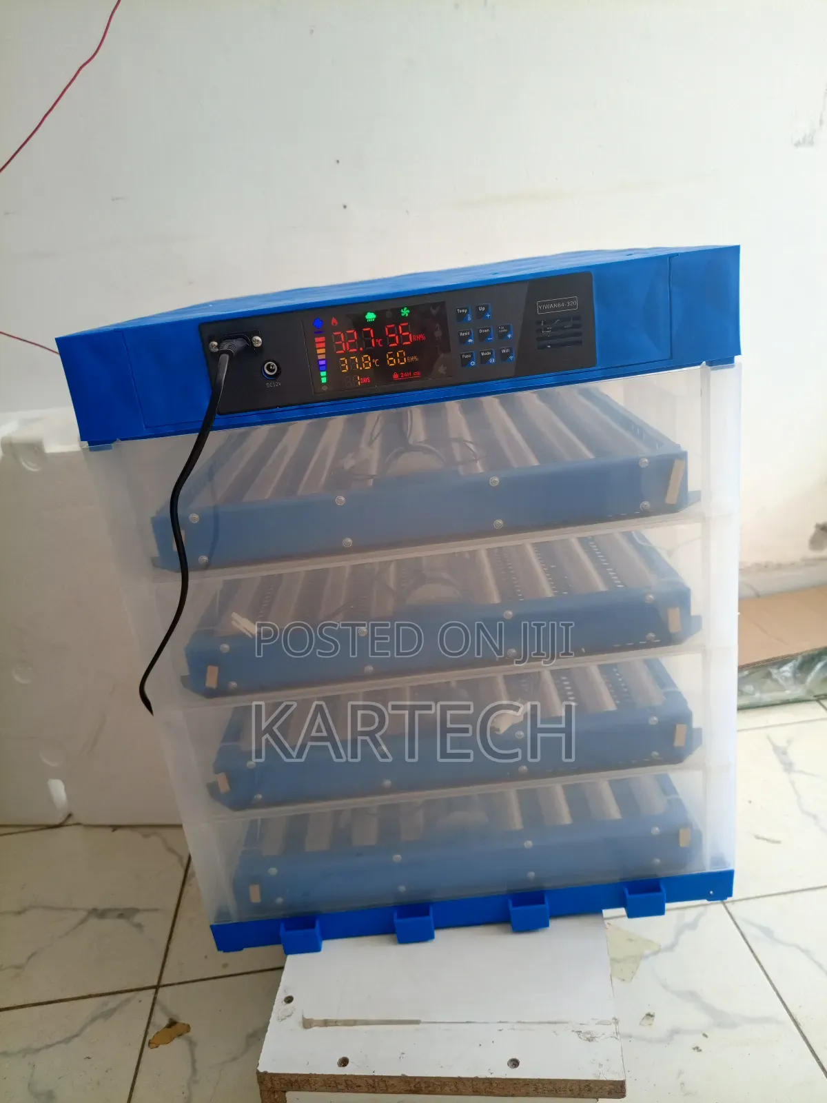 256 Eggs Automatic Incubator Ac/ Dc