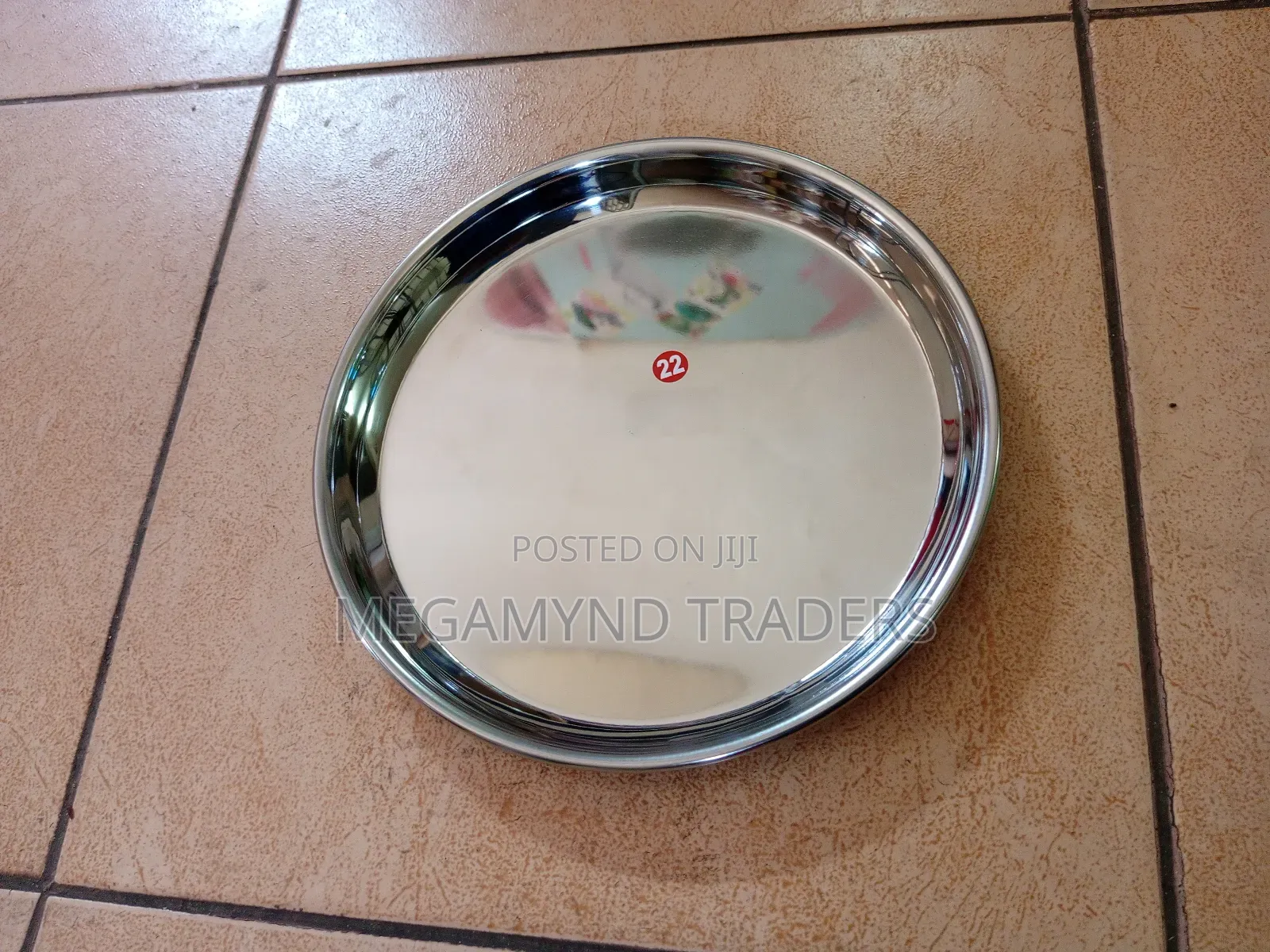 Church Holy Communion Bread Plate/Stainless Plate From India