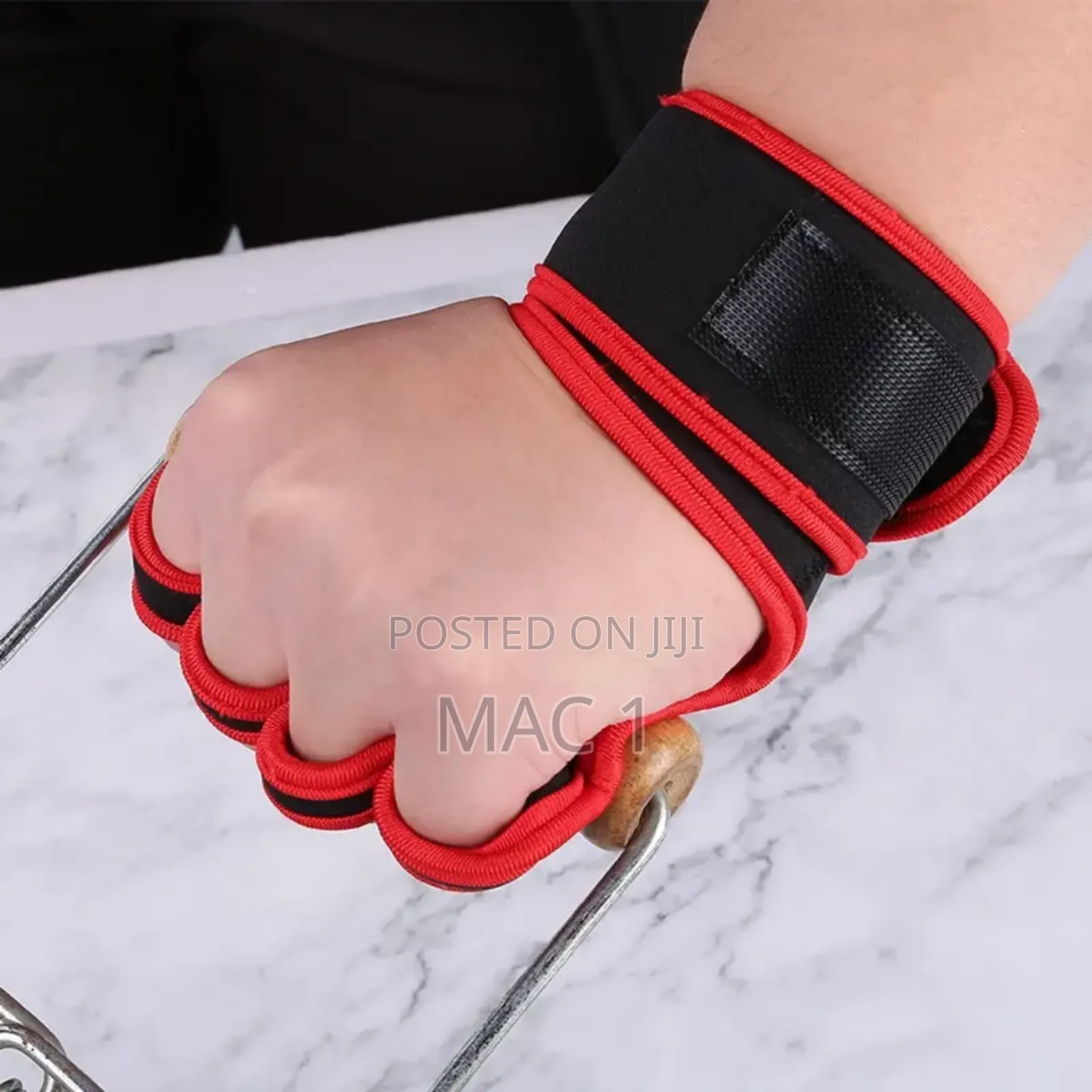 Gym Workout Gloves Wrist Support Half-Finger Weightlifting