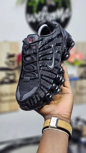 Black Shock Sneakers