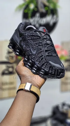 Black Shock Sneakers