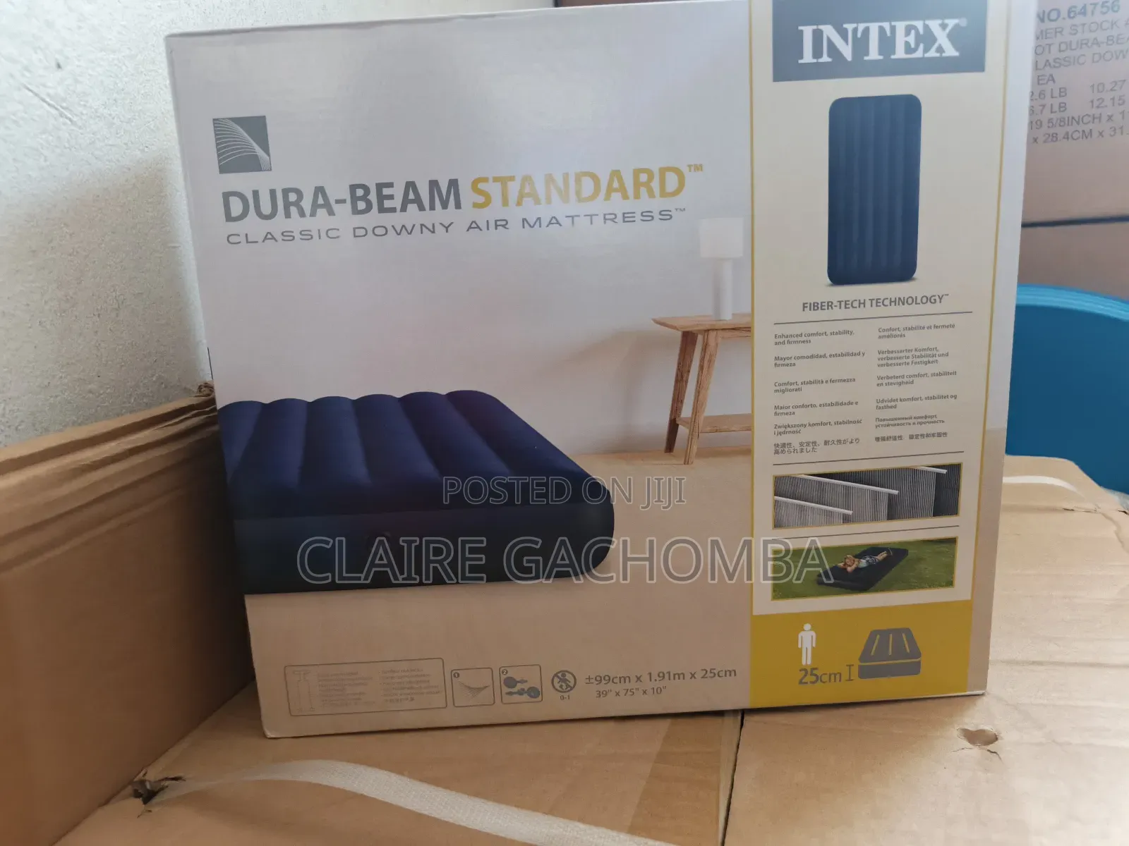 Intex Inflatable Mattress 2/1/2
