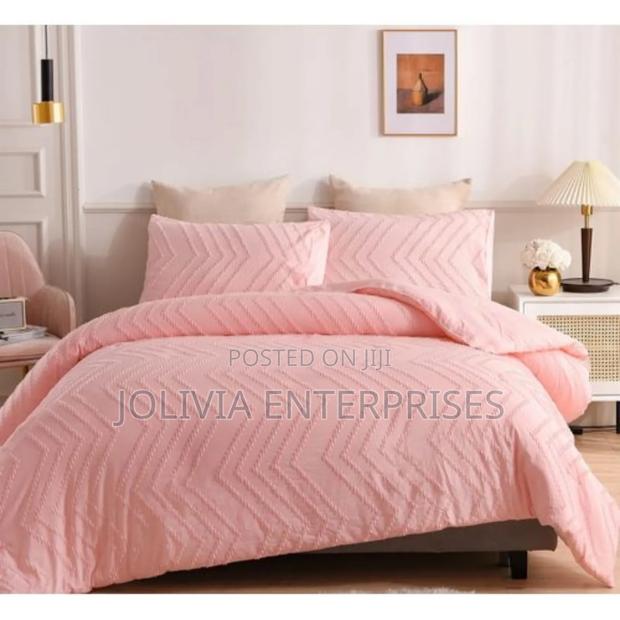 Luxury Tufted Wave Design Duvet Cover Sets
