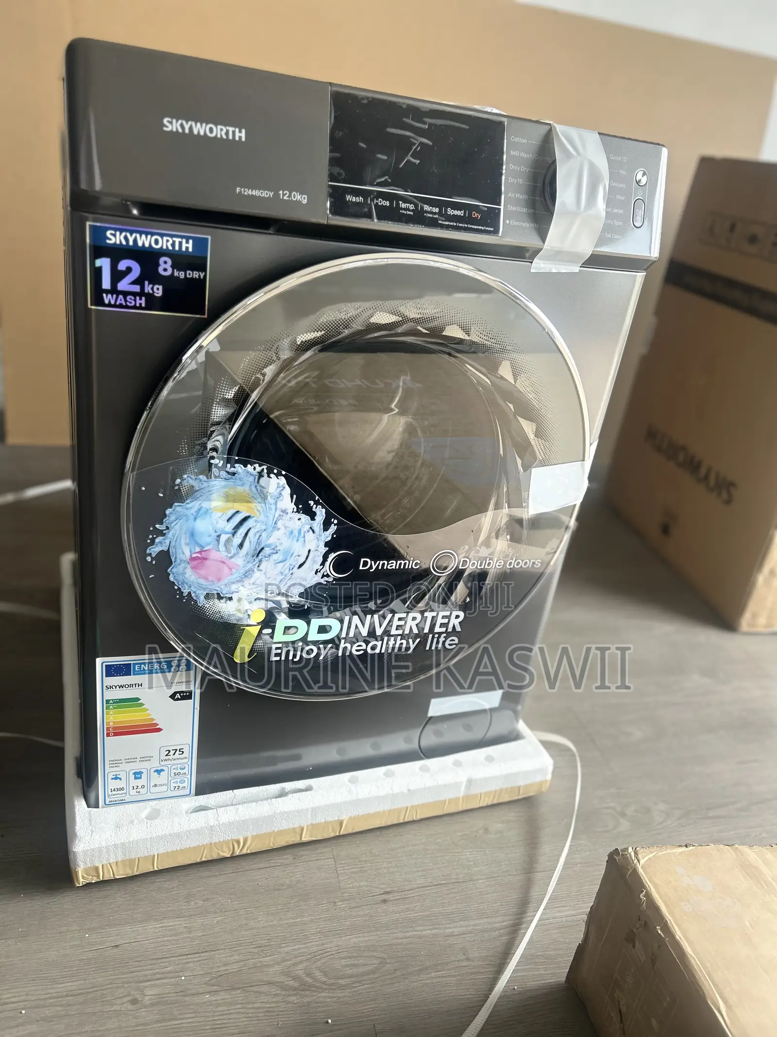 Skyworth Wash Dry 12kg/8kg Dd