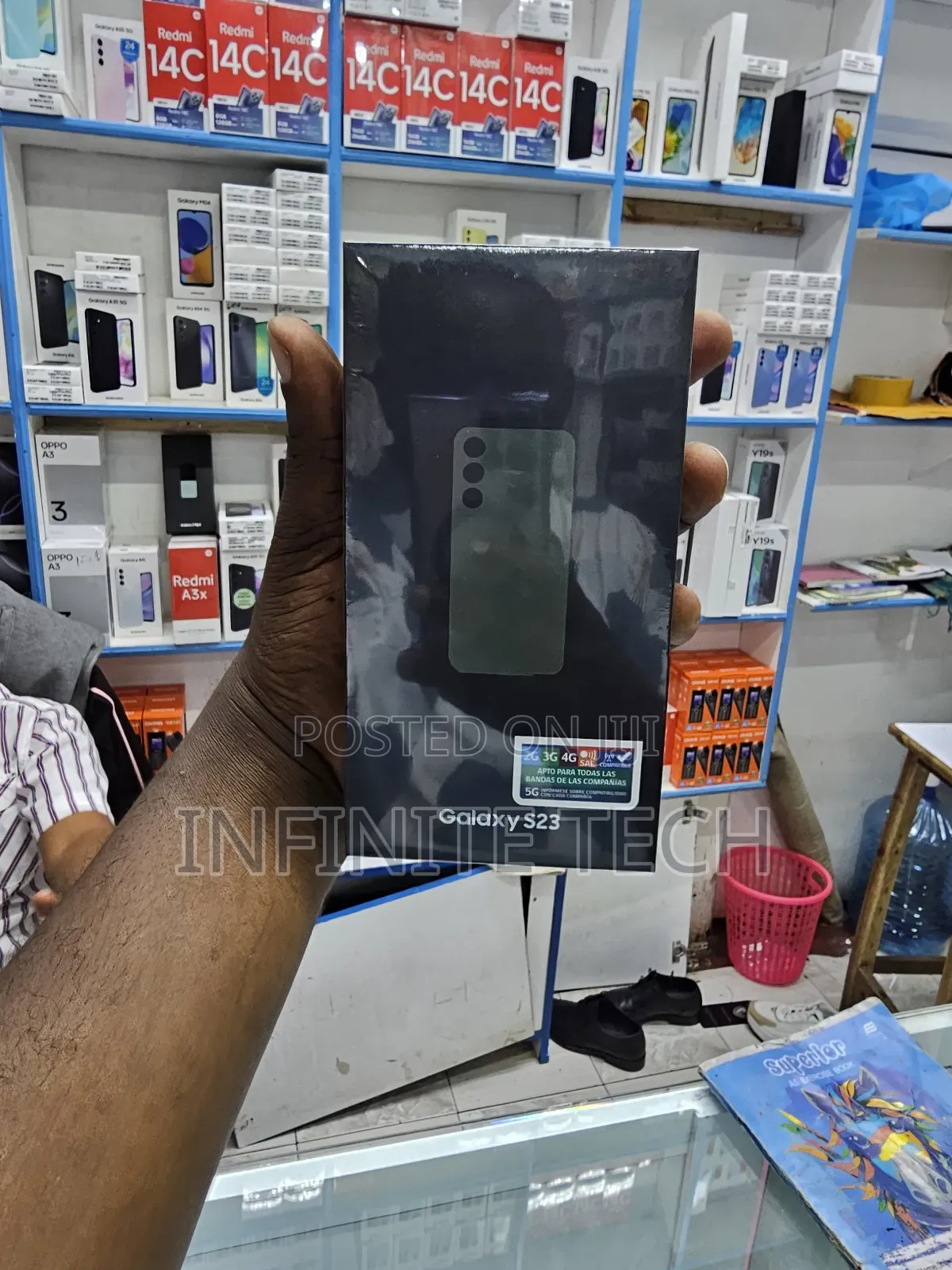 New Samsung Galaxy S23 256 GB Black