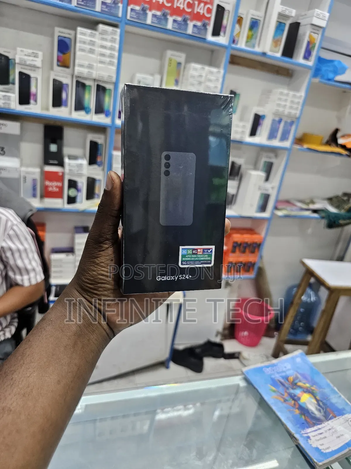New Samsung Galaxy S24 Plus 256 GB Black