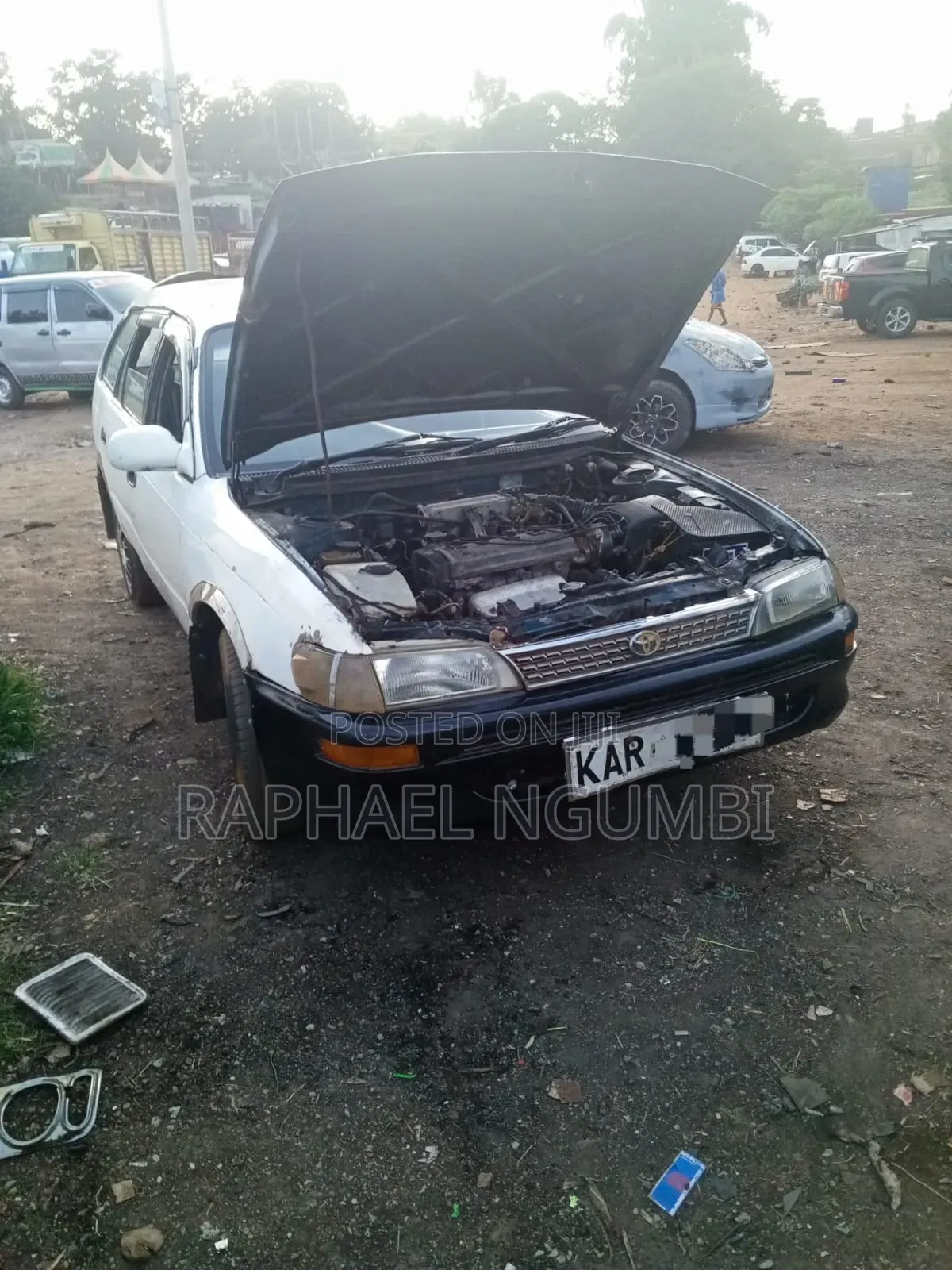 Toyota Corolla II 1997 White