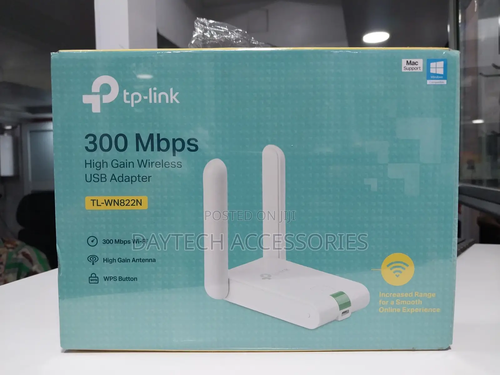 Tp-Link Usb Wifi Dongle 300mbps Gain Wi-Fi Adapter Tl-Wn822n