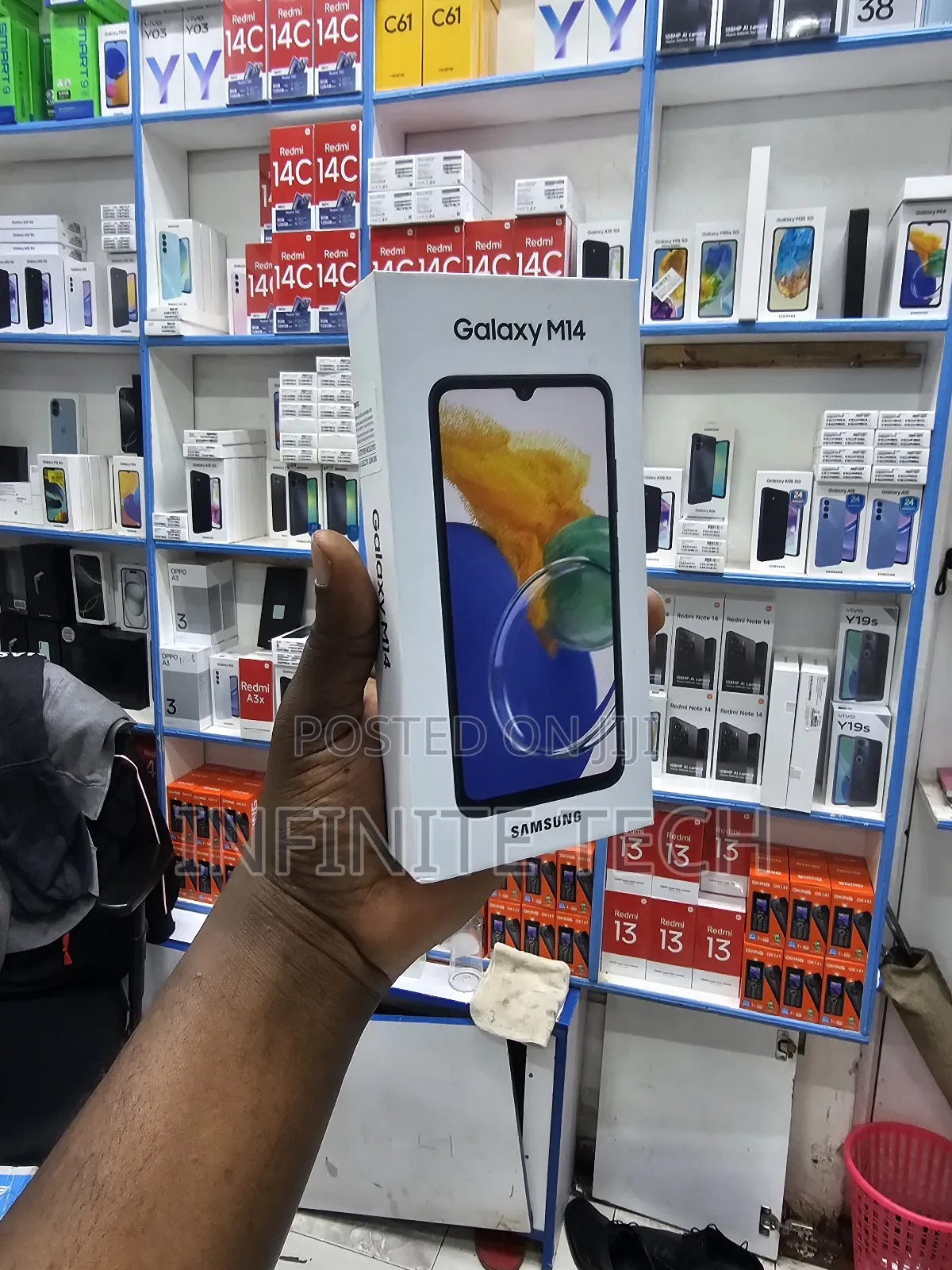 New Samsung Galaxy M14 64 GB Black