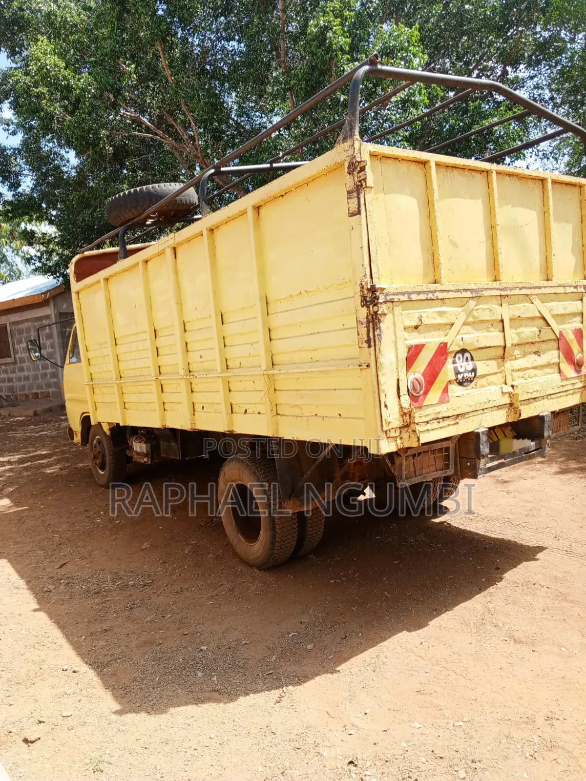 Mitsubishi Canter KTT 4d31 1989 Yellow