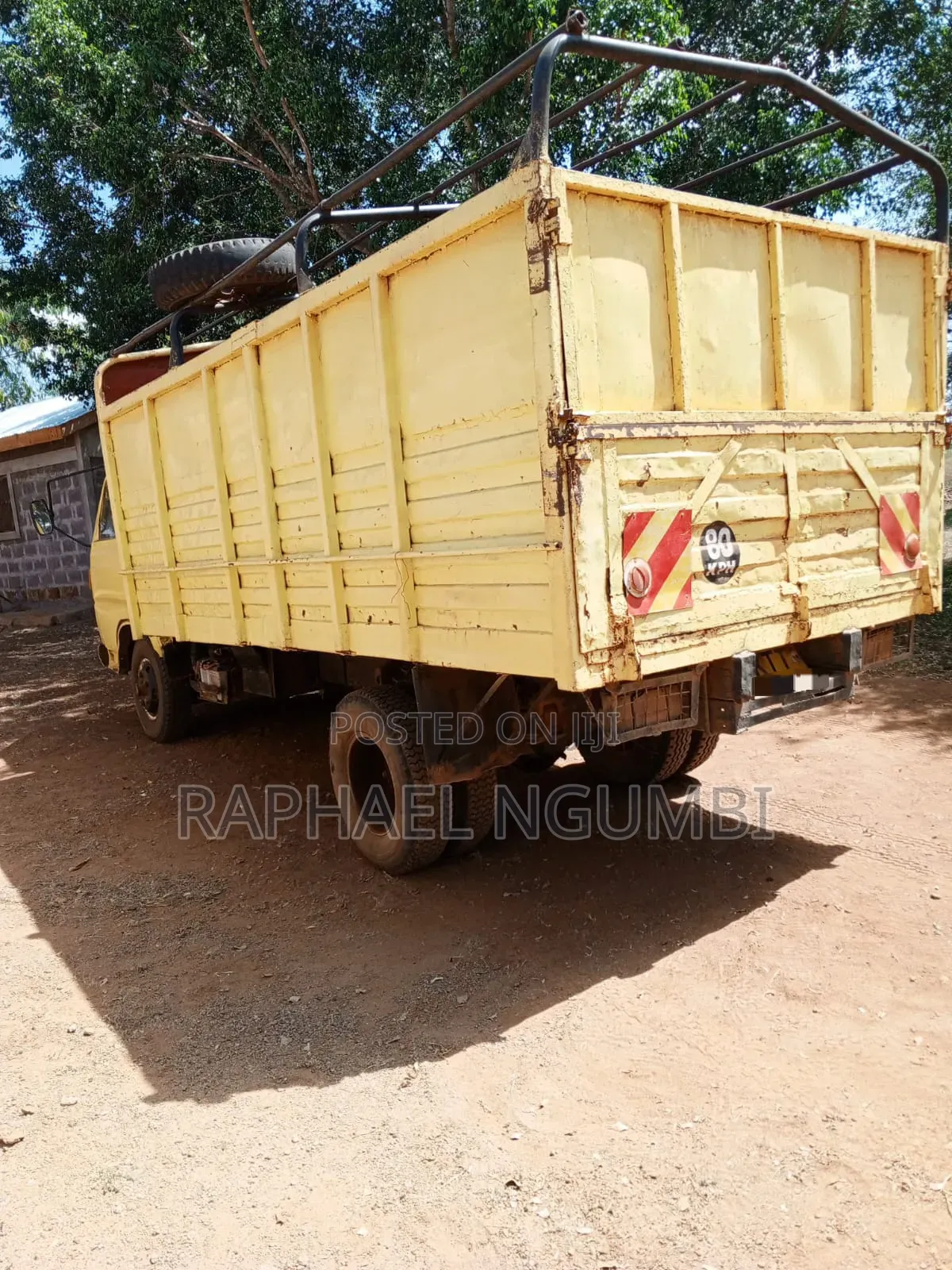Mitsubishi Canter KTT 4d31 1989 Yellow