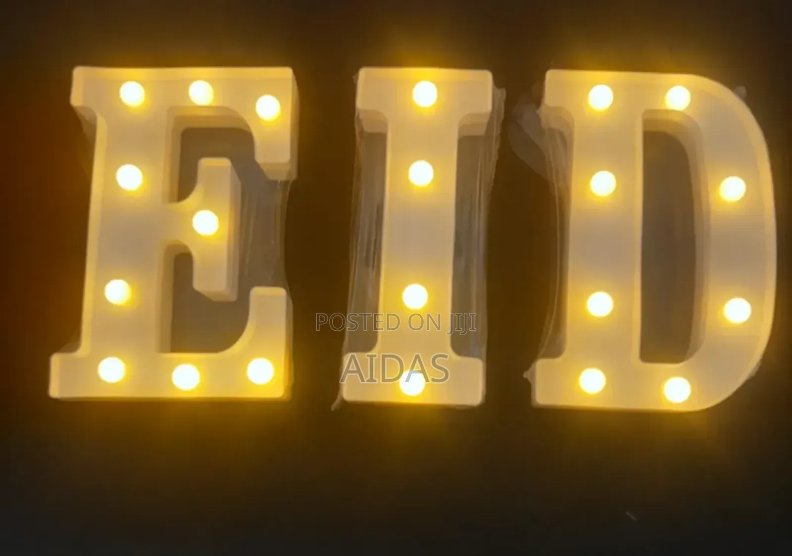 3 Led Eid Letters
