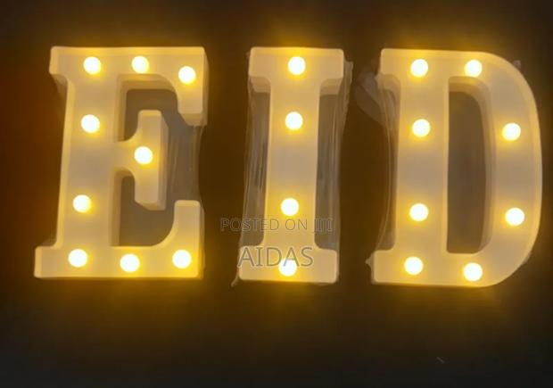 3 Led Eid Letters - main view