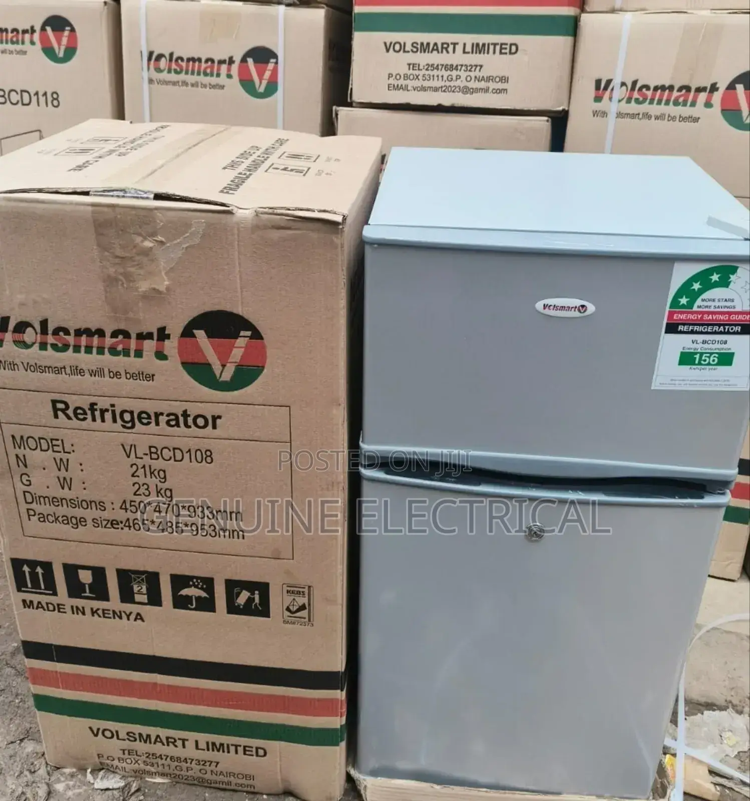 108litres Fridge Volksmart