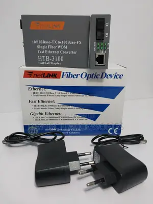 Netlink Optic Fiber Media Converter HTB-3100s-25km
