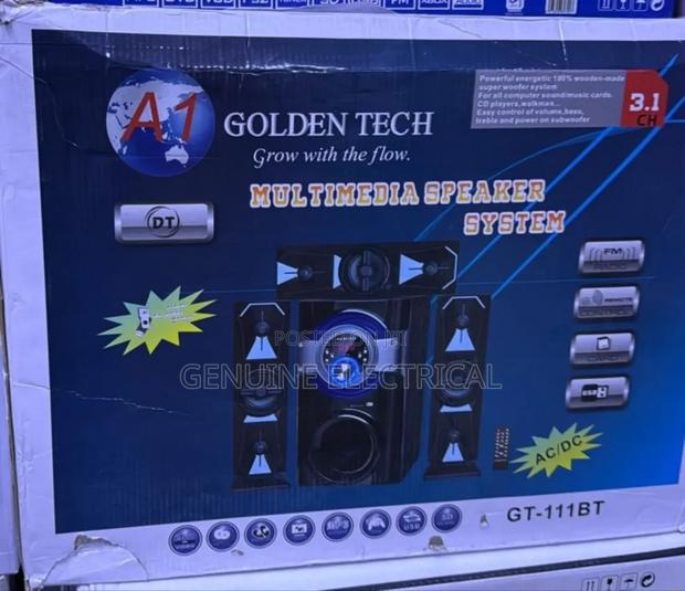 3.1 Subwoofer Golden Tech - main view