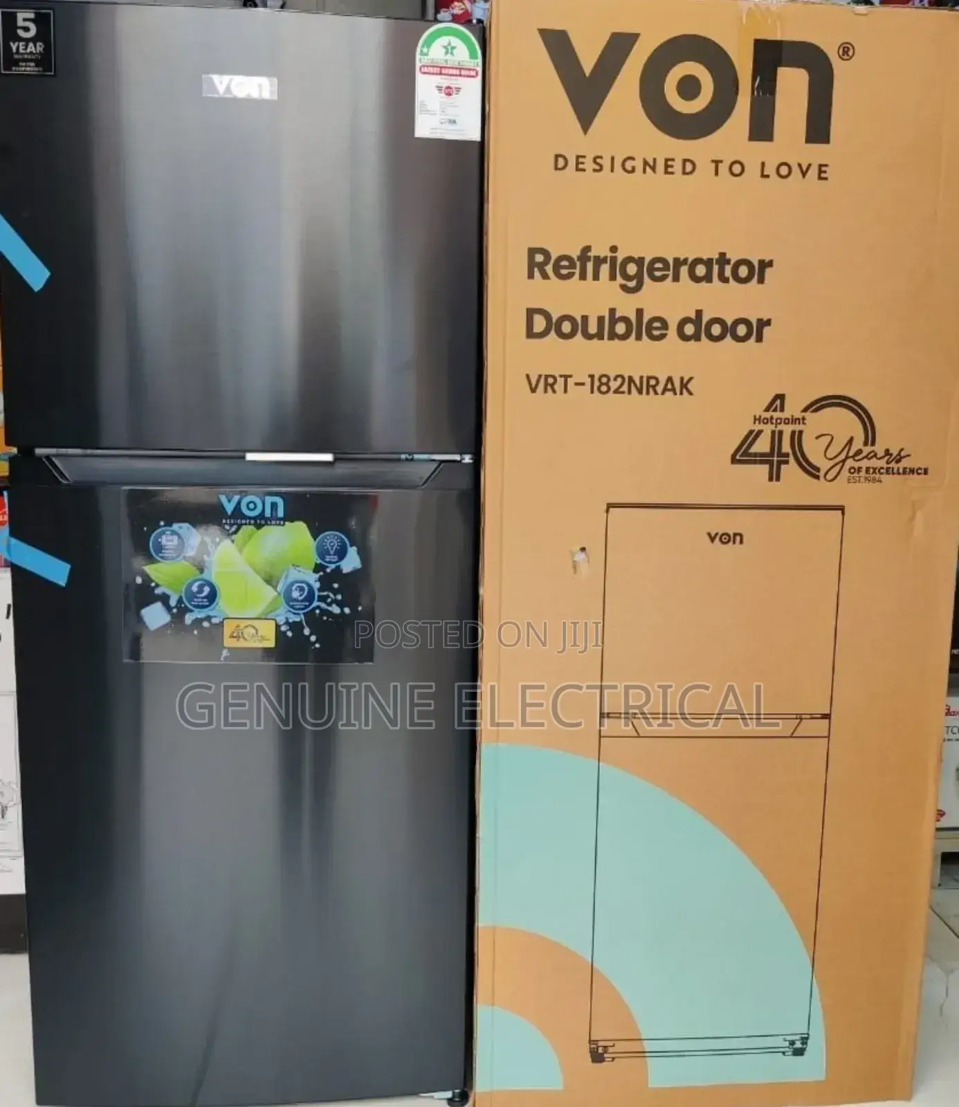 Von Fridge 334litres.Fridge