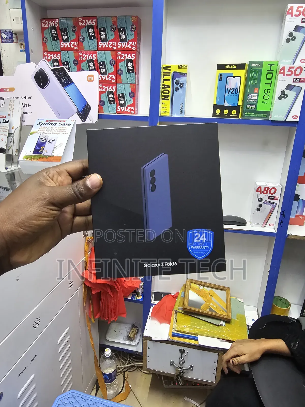New Samsung Galaxy Z Fold6 256 GB Black