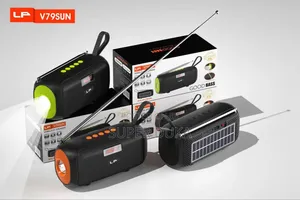 Lp-V79 Sun Solar Power Wireless Speaker.