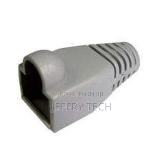 Rubber Boot Rj45-6mm Grey (50 Pack)