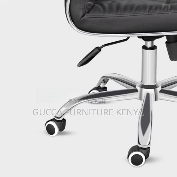 Office Chairs: Office Luxurious Hideskin Study Chair - thumbnail 4