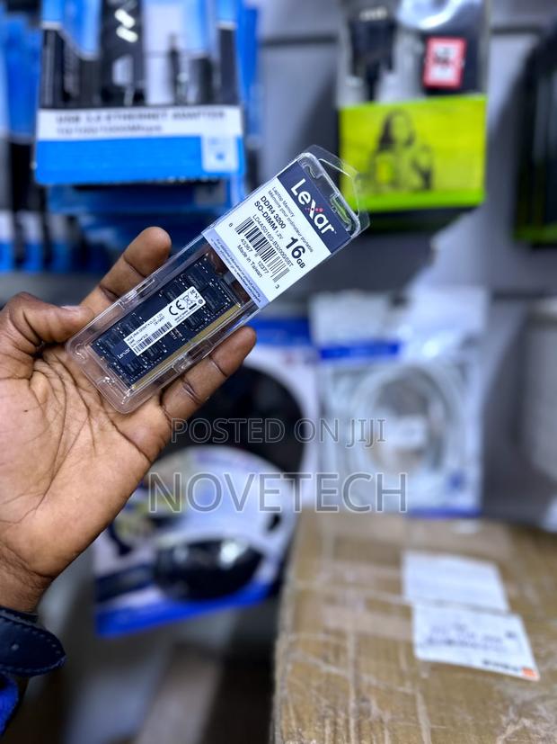 Lexar Sodimm Ddr4 Ram 16gb 3200 MHZ Laptop Memory - thumbnail 3