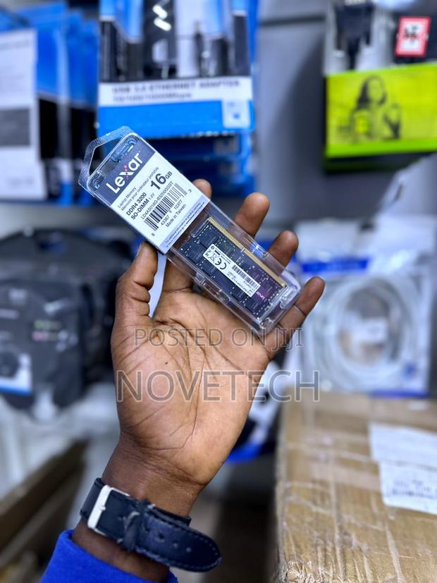 Lexar Sodimm Ddr4 Ram 16gb 3200 MHZ Laptop Memory - thumbnail 4