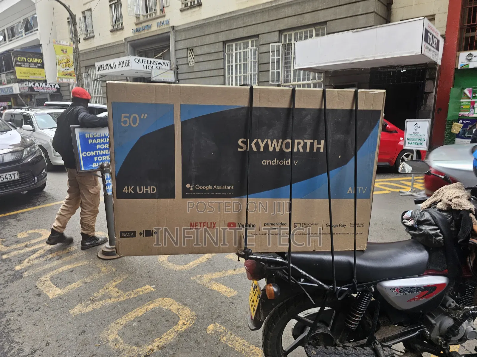 Skyworth 50 Inch Frameless 4k Ultra Hd Smart Android Tv