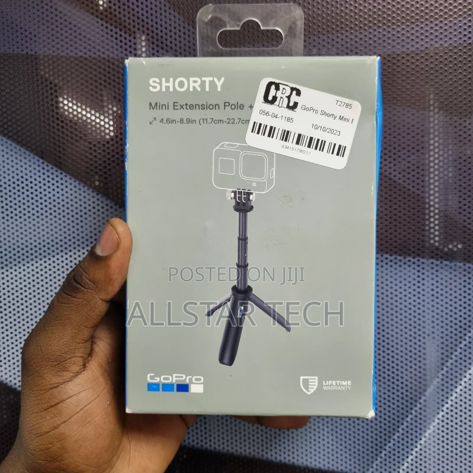 Gopro Shorty for Gopro Hero9/Hero10/Hero11 Black (Black)