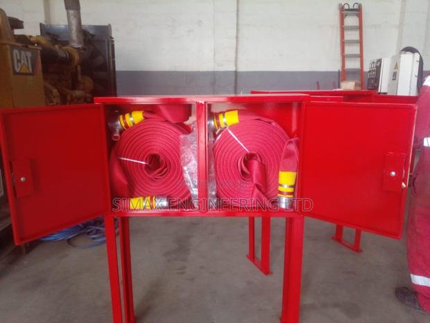 Double Door Fire Hose Reel Cabinet