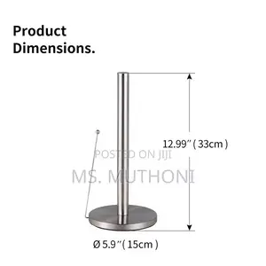 Stainless Steel Rustfree Paper Towel Holder \