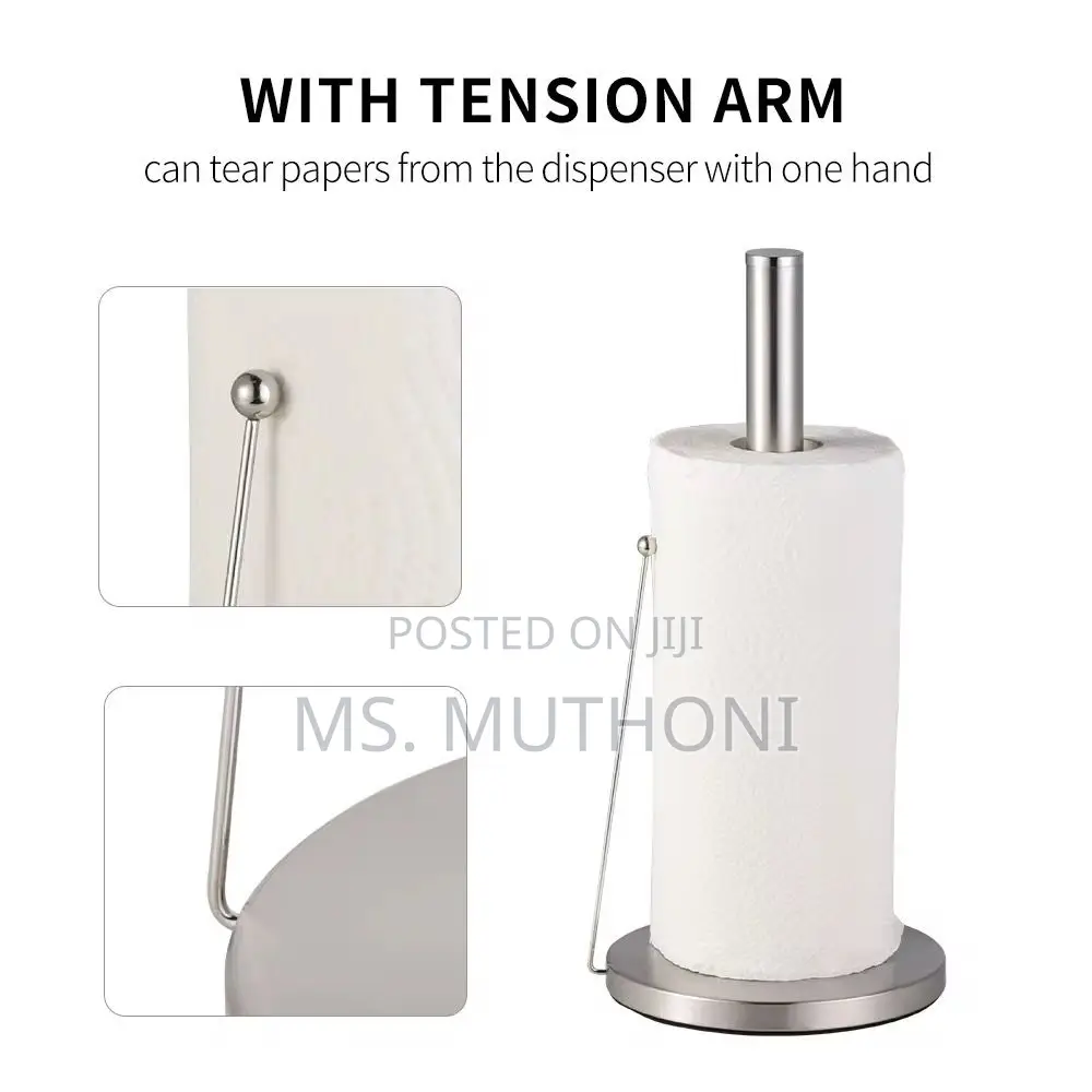 Stainless Steel Rustfree Paper Towel Holder \