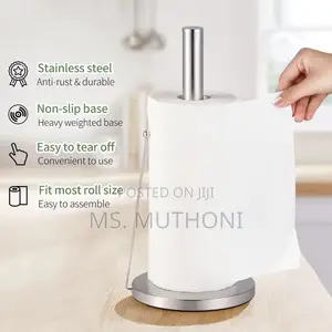 Stainless Steel Rustfree Paper Towel Holder \