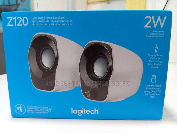 Logitech Stereo Speakers Z120, Usb Powered