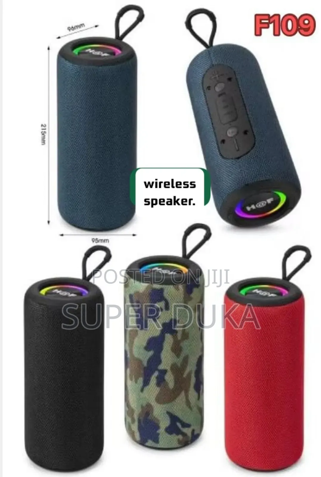 Wireless Radio F109 H at F Bluetooth Portable Speaker