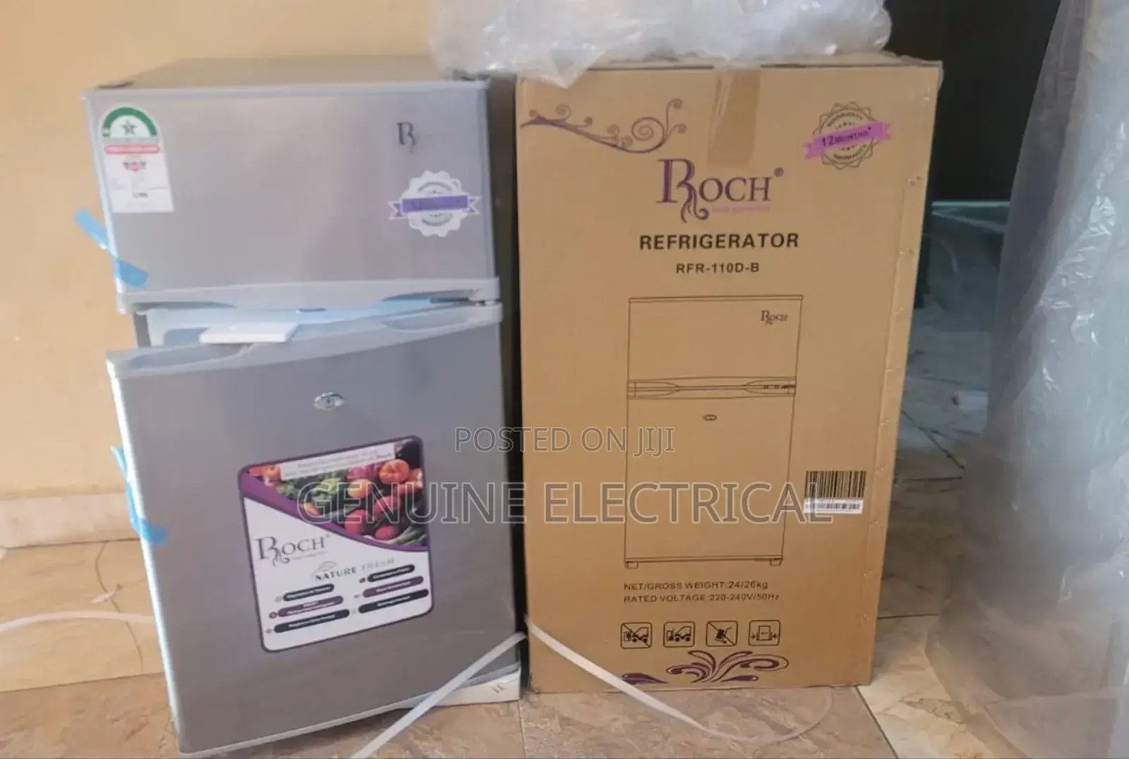 Roch 90 Liters RFR-110db Double Door Fridge